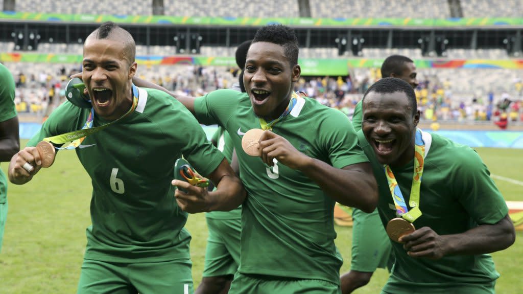 Christmas came early for Nigeria's Olympics soccer team.