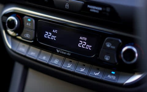 2017 Hyundai i30 climate control 