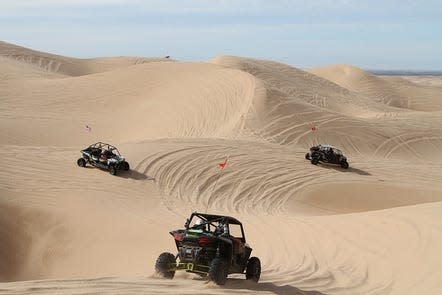 BLM's Imperial Sand Dunes Recreation Area in southeastern California offers miles of off road adventures