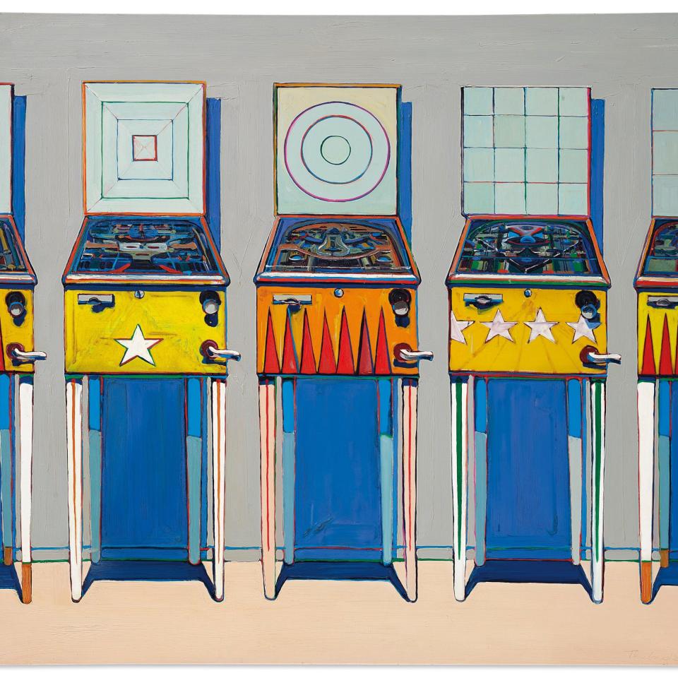 Thiebaud, Four Pinball Machines - Christie's