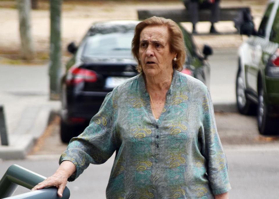 Teresa Rivero entrando a la Audiencia Provicinal de Madrid en 2018. (Foto: Europa Press / Getty Images).