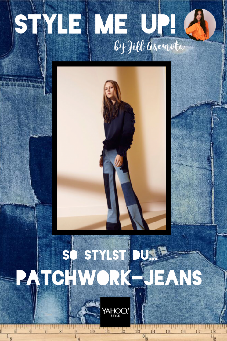 Style me up! So stylst du den Patchwork-Jeans Trend (Bild: Jill Asemota)