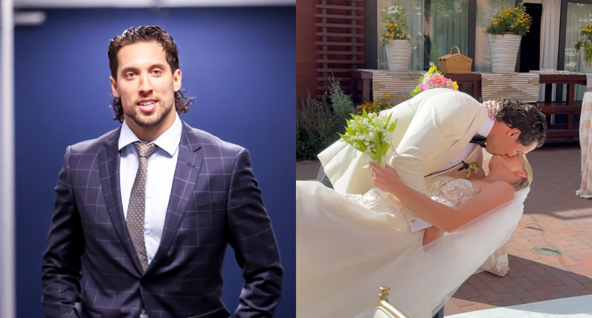 Canadian NHL player Brenden Dillon remarries his wife Emma: “Beautiful”