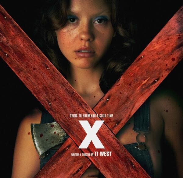 Póster de X (Fuente: IMDb)