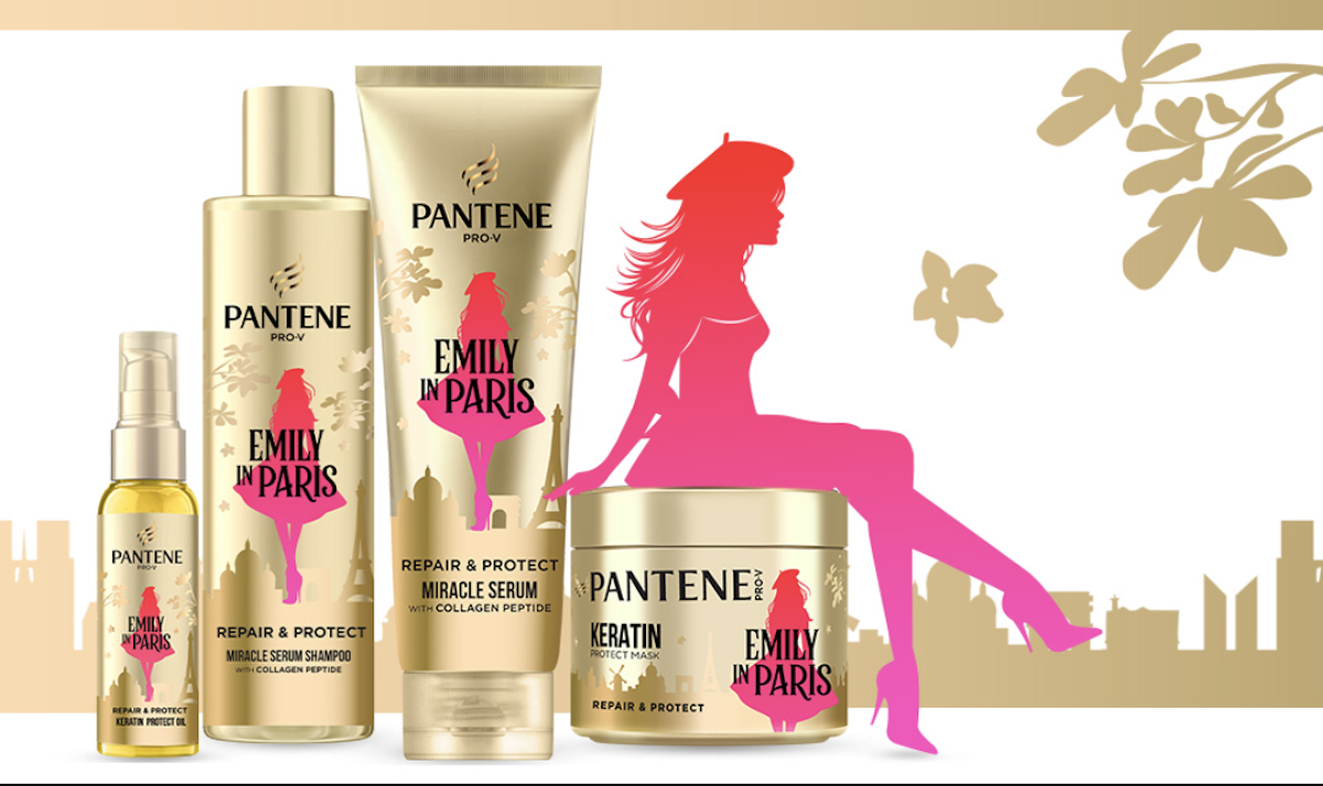 Alerte Beauté : shoppez la collaboration Emily in Paris X Pantene disponible en édition limitée