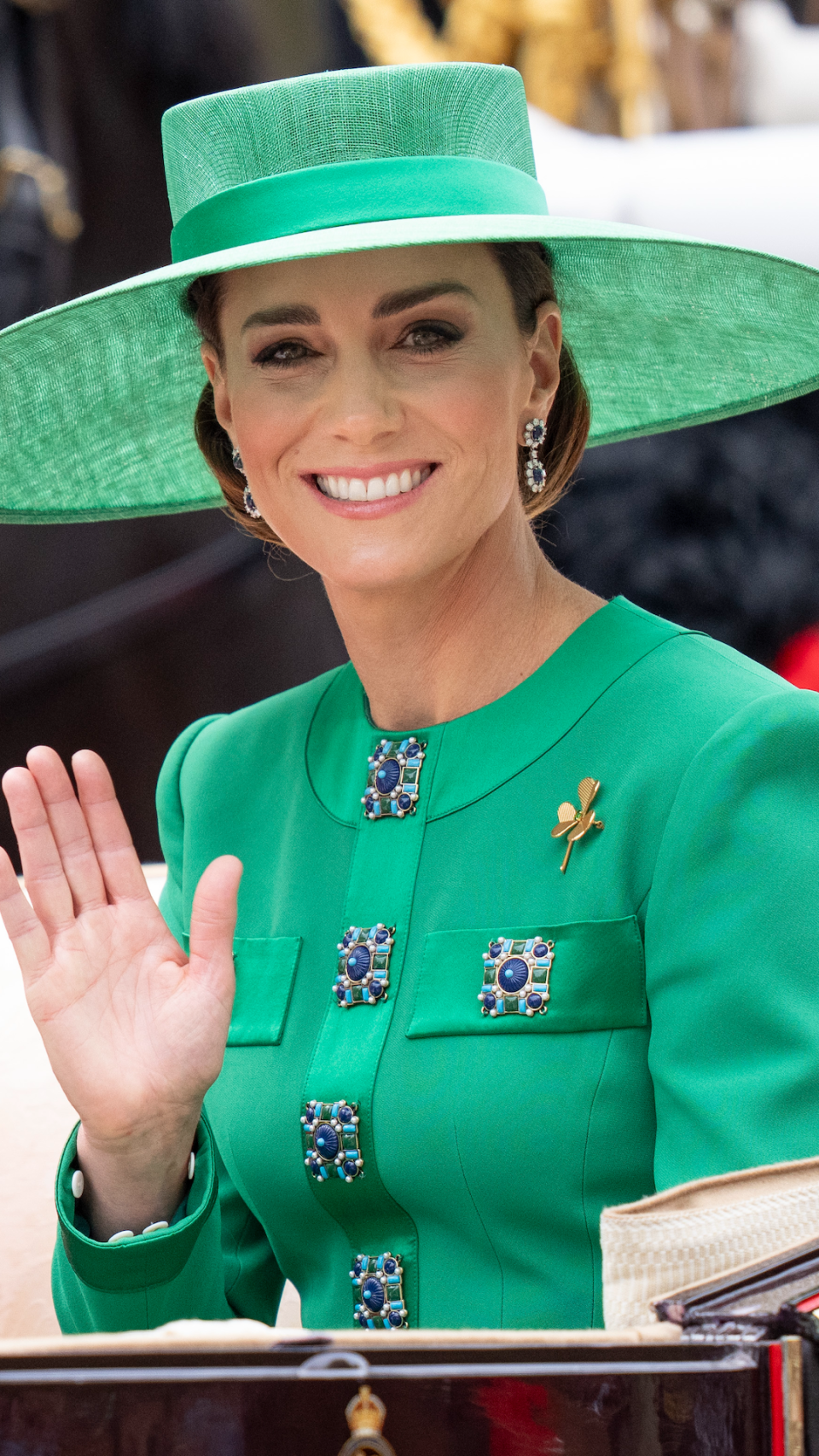 Green for Trooping the Colour