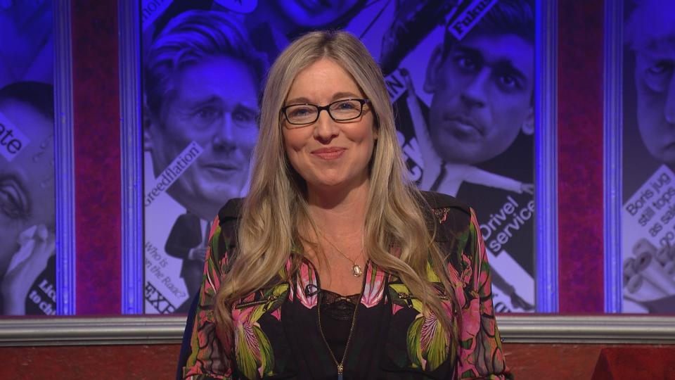 HIGNFY regular Victoria Coren Mitchell kicks off the new series.