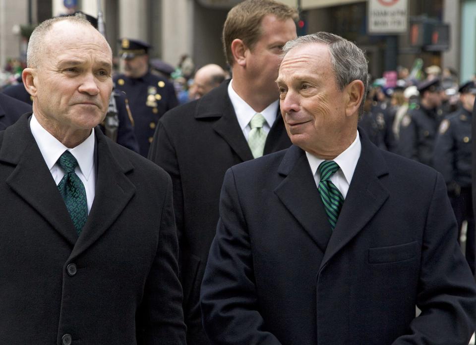 NYC Police Commissioner Raymond W. Kelly, NYC Mayor Michael Bloomberg