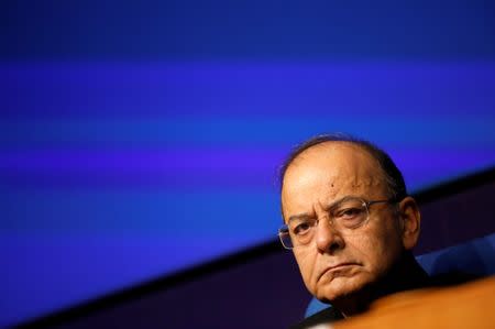 India's Finance Minister Arun Jaitley attends a news conference sharing details about the recapitalisation of public sector banks in New Delhi, India, January 24, 2018. REUTERS/Saumya Khandelwal/Files