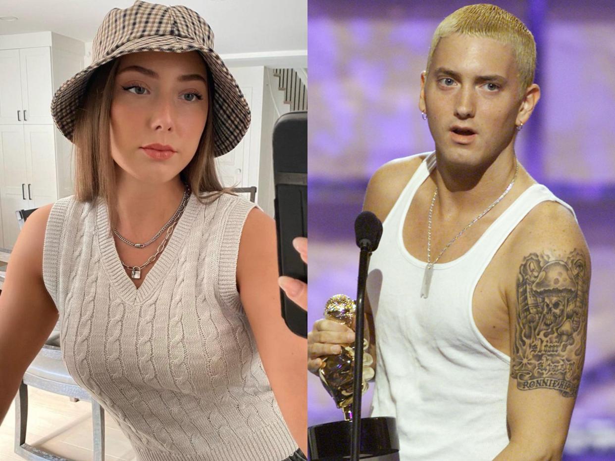 Hailie Jade Mathers and Eminem