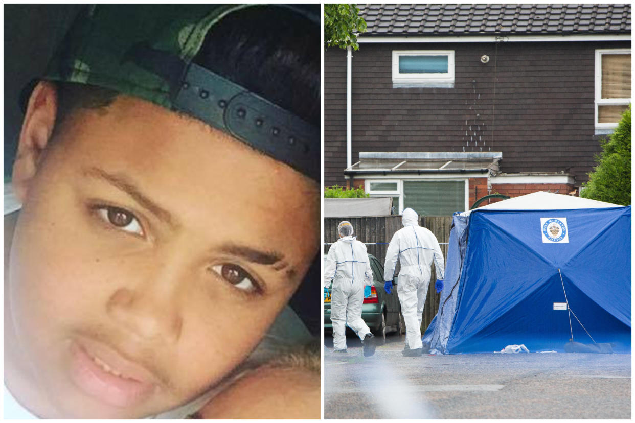 Wilson, 15, was killed in a stabbing as he sat in a taxi, a court heard. (SWNS/West Midlands Police)