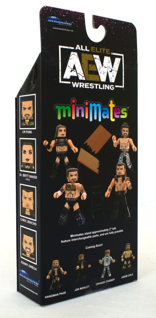 AEW Minimates 4 pack Series 1 CM Punk Britt Baker – Hitchhiker Toys