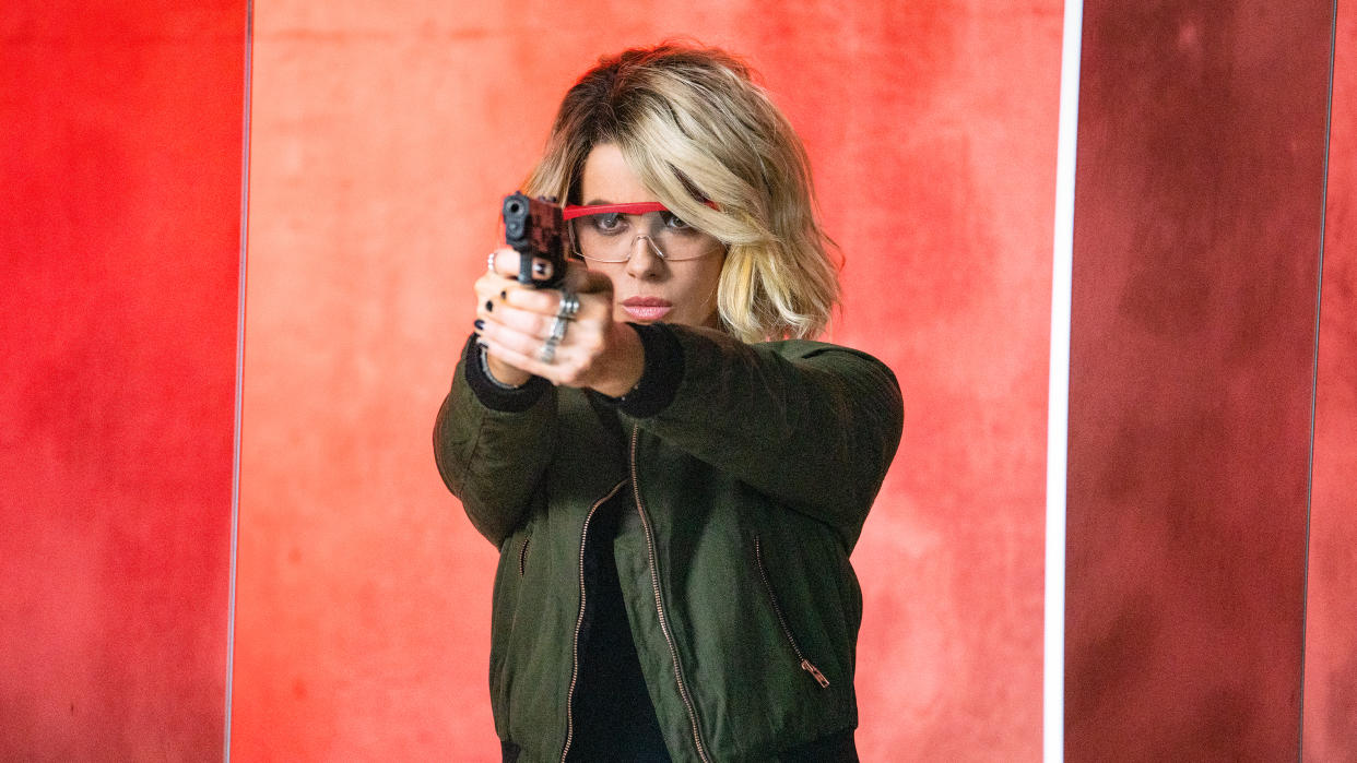 Kate Beckinsale is on a revenge mission in thriller 'Jolt'. (Simon Varsano/Amazon)