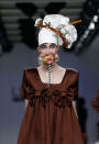 <p>Anyone for a freaky mouth mask – or an edgy chef’s hat? [Photo: Getty] </p>