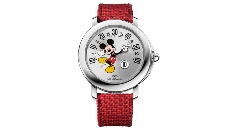 Gerald Genta Arena Retrograde Mickey Mouse Disney Limited Edition - Credit: Bulgari