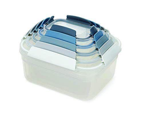 5) Nest Lock Plastic Food Storage Container Set