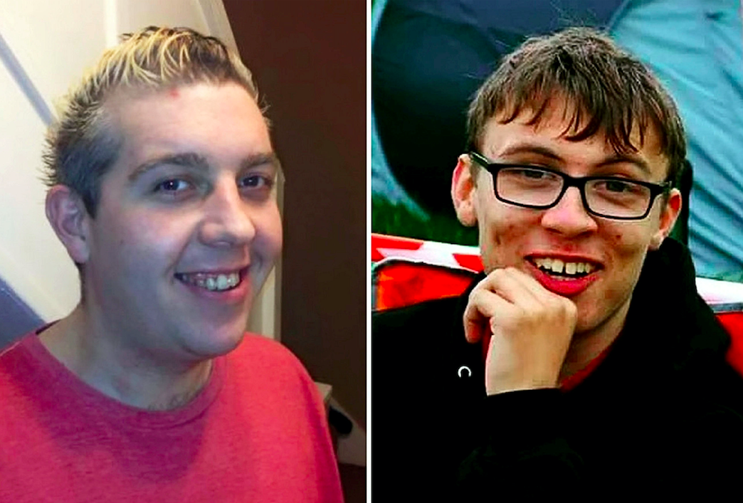 Gavin Rawson (L) and Nathan Walker (R) drowned in a tanker of semi-liquid pig feed. (SWNS)