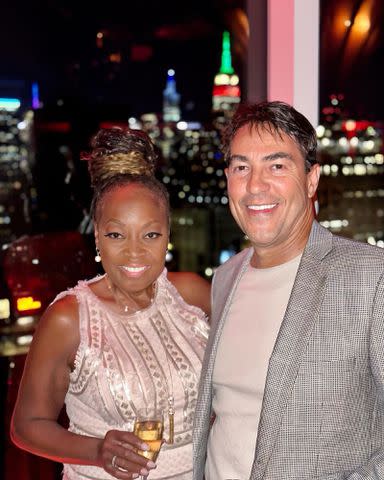 <p>Star Jones Instagram</p> Star Jones and Ricardo Lugo.