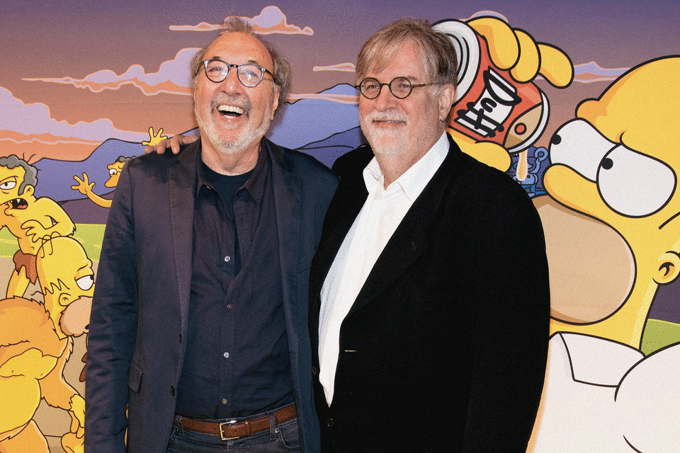 James L. Brooks y Matt Groening