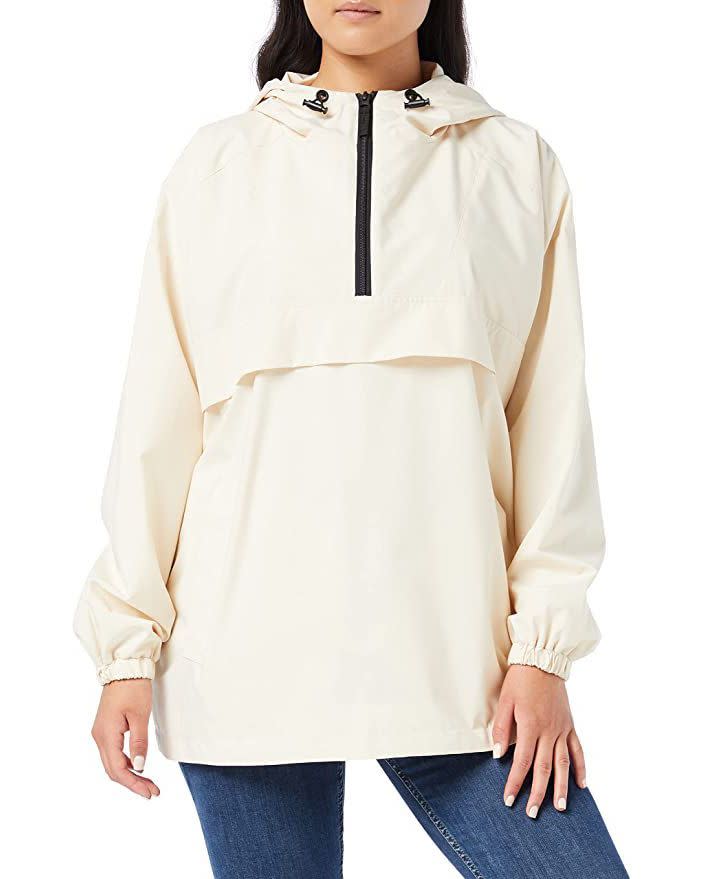 7) Over-The-Head Water Resistant Hooded Jacket