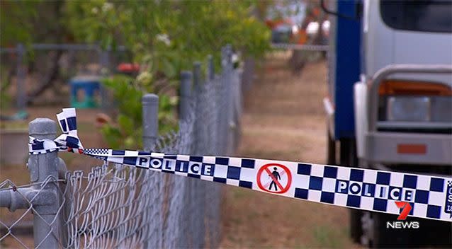 Police said neighbours called emergency services after hearing a disturbance at the property. Source: 7News