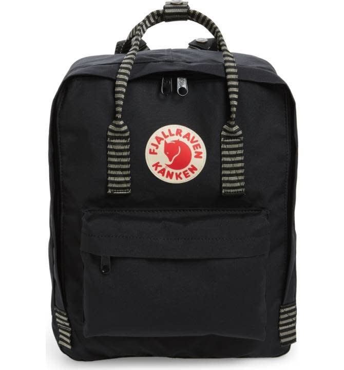 Get it <a href="https://shop.nordstrom.com/s/fjallraven-kanken-water-resistant-backpack/3833666?origin=keywordsearch-personalizedsort&amp;fashioncolor=UN%20BLUE" target="_blank">here</a>.