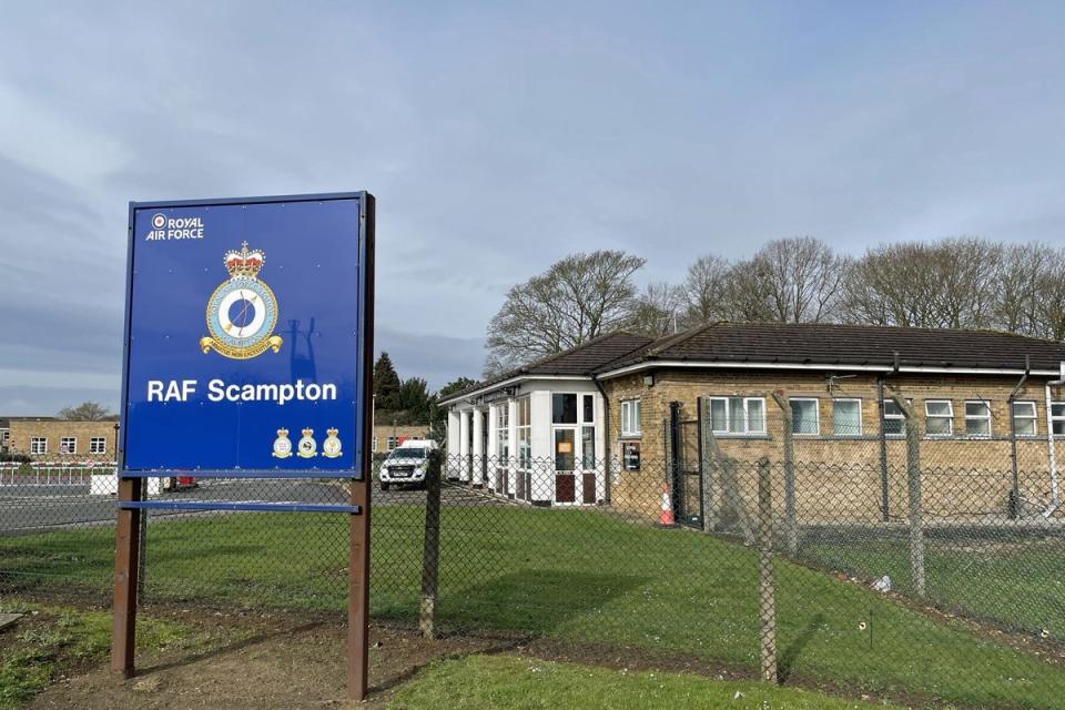 RAF Scampton (Callum Parke/PA) (PA Wire)