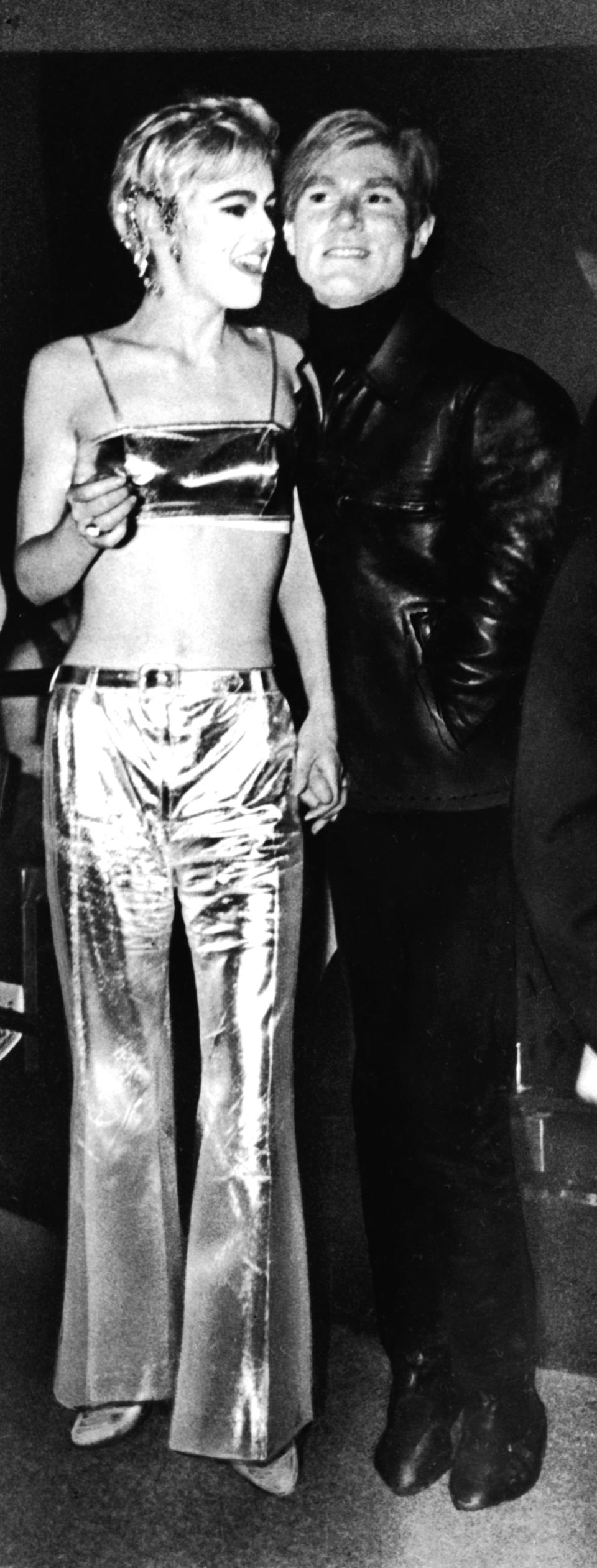 Edie Sedgwick and Andy Warhol