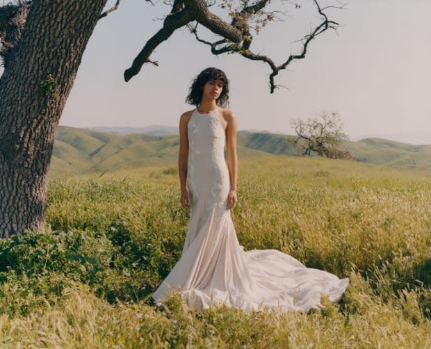 <p>A look from the Floravere The Dreamers bridal collection. Photo: Courtesy of Floravere</p>