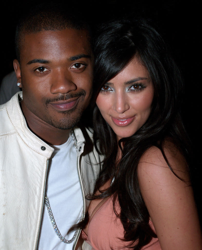 Ray J and Kim Kardashian