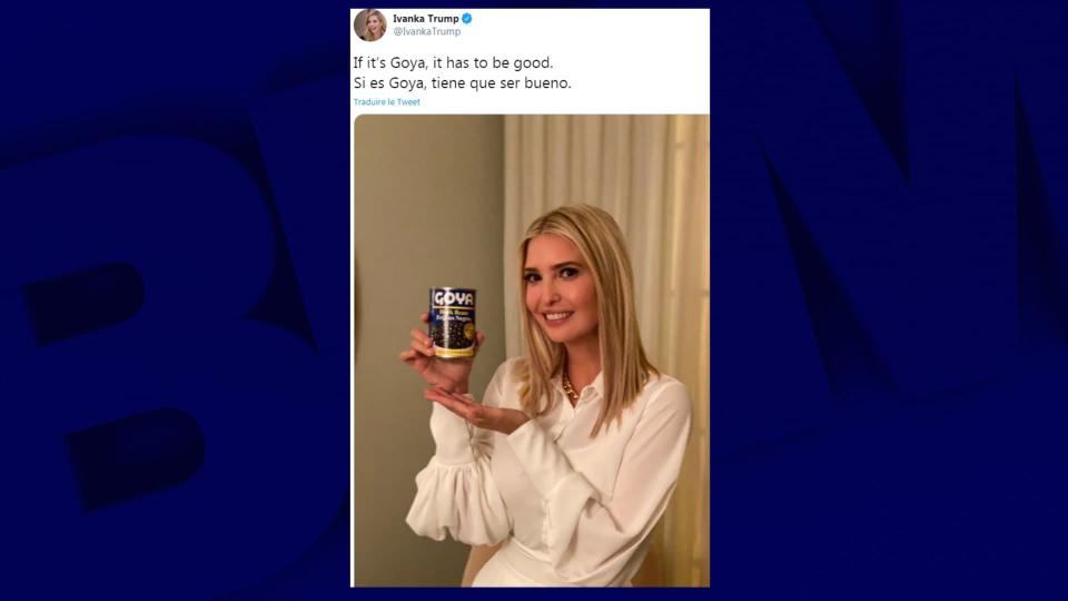 Un tweet d'Ivanka Trump fait polémique. - BFMTV