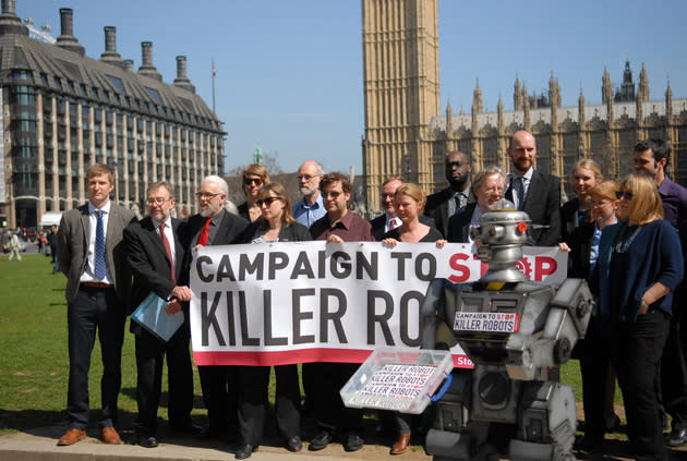 Campaign to Stop Killer Robots launches in London