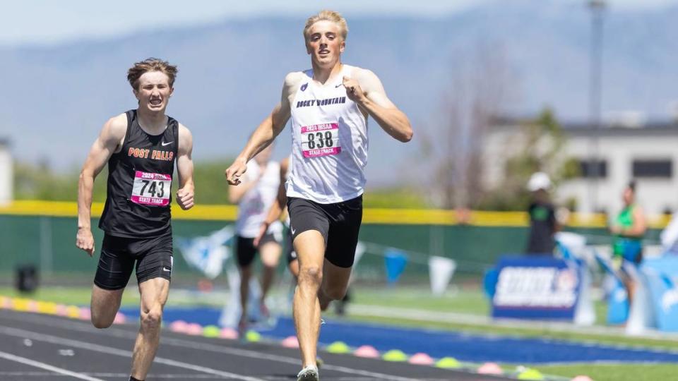 Rocky Mountain senior Braden Ankeny won the 5A boys 200, finished second in the 400 and anchored the Grizzlies’ winning 4x100 and 4x400 relays.