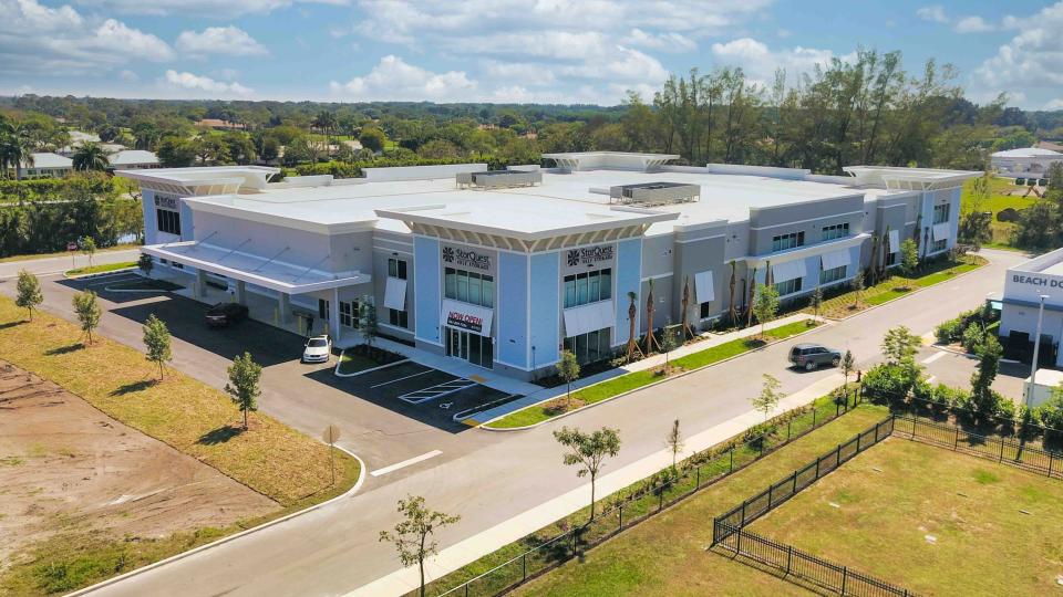 A 100,000-square-foot self-storage facility is part of the growing area known as Commerce Park in the Village of Golf. Image by Matt Sturgess of 4th Avenue Photography and Video.