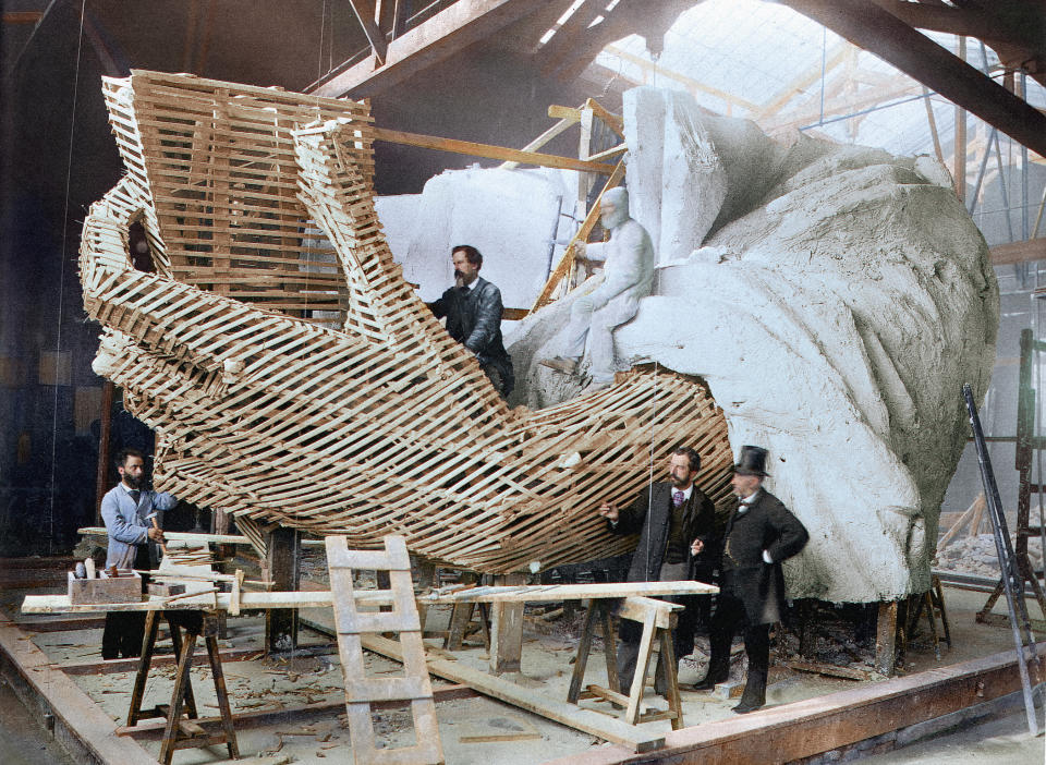 The Colour of Time: Building the Statue of Liberty
