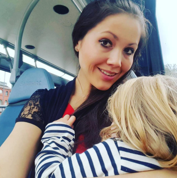 Mum-of-two Sophie is determined to feed her daughters until they want to stop. Photo: Instagram