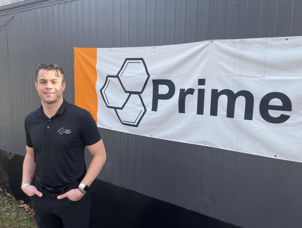 Ethan Slaboden, 27, a Tri-Valley and University of Cincinnati graduate, is founder, owner and CEO of Granville-based Prime Solutions.