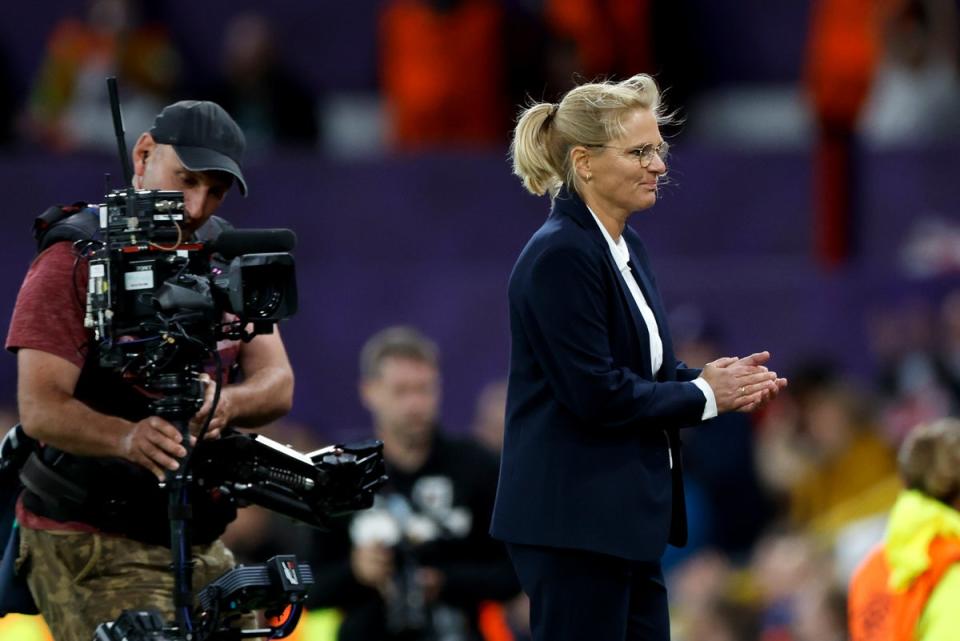 “We can do better” - Sarina Wiegman sent a message after England’s Euro 2022 opener (The FA via Getty Images)