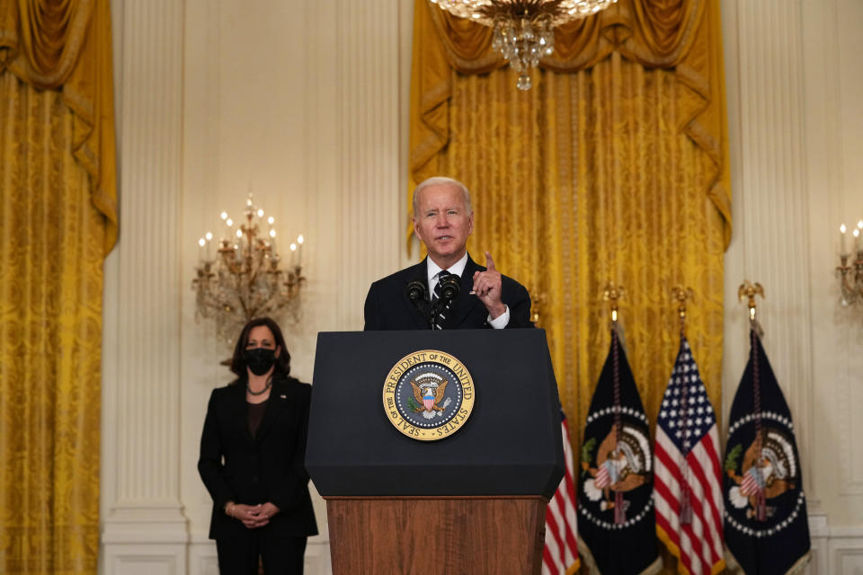 El presidente Joe Biden habla sobre su 