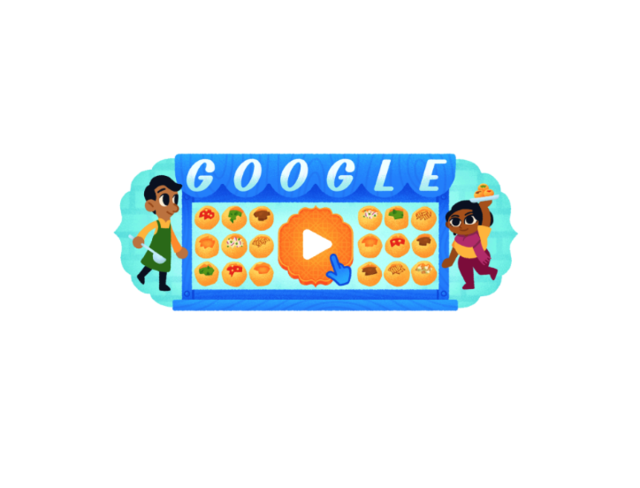 More 'Pani Puri' : Google Doodle celebrates the popular Indian