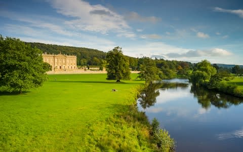 Chatsworth offers architectural and natural beauty for parents - and an adventure playground for children - Credit: Getty