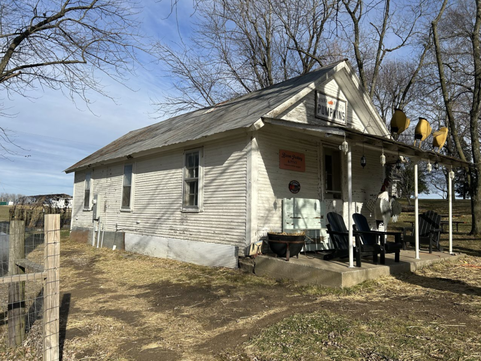 A $2,500 grant from the Landmarks Illinois Vanterra Bank Preserve Southern Illinois Grant Program will help restore the Immigrant House at Rendleman Orchards.