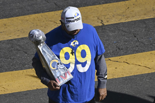 The Rams' Super Bowl 2022 LA parade in photos