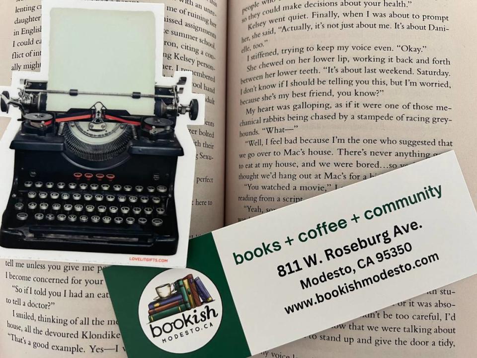 With each Bookish purchase, customers receive a handy flier that serves as a bookmark and provides a special code.