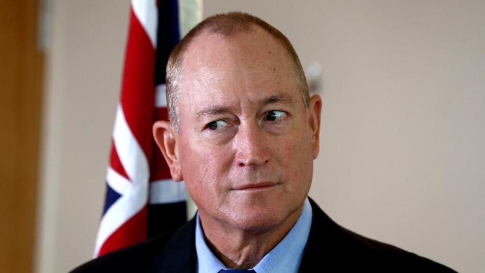 Fraser Anning could be stripped of his exclusive Qantas membership following his controversial comments after the Christchurch massacre. Source: AAP