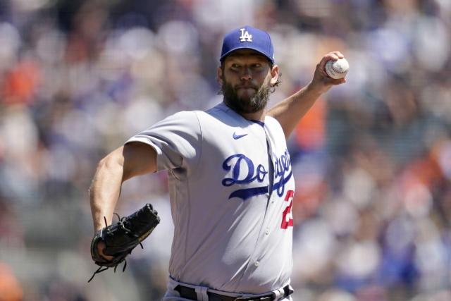 Clayton Kershaw loses for first time since May 21 as Giants beat Dodgers  2-1 – NBC Los Angeles