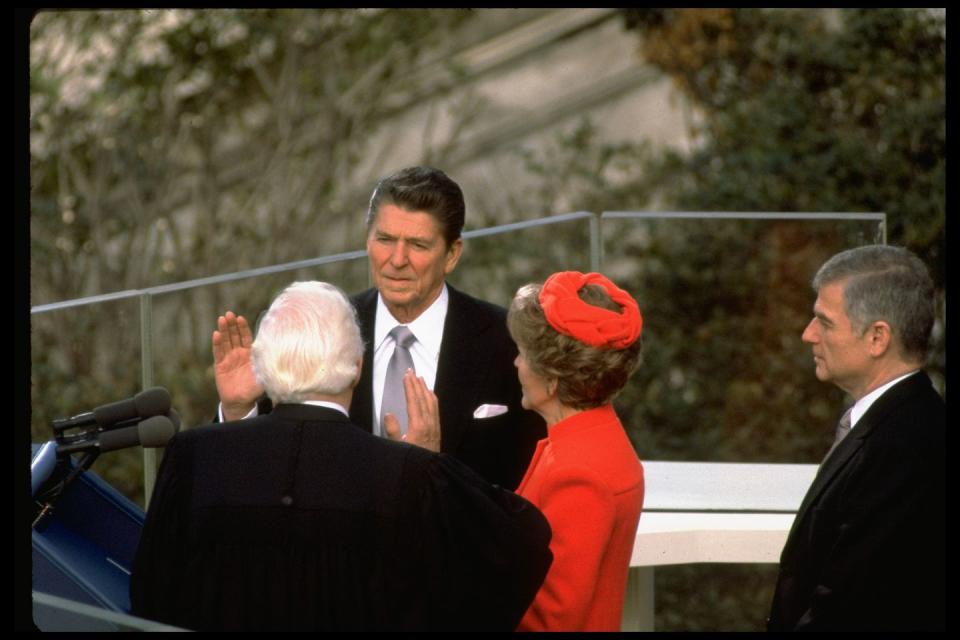 1981: President Reagan