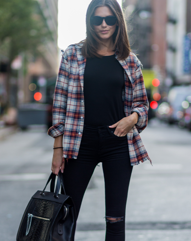 How to Style a Flannel Like a Fashion Editor - PureWow