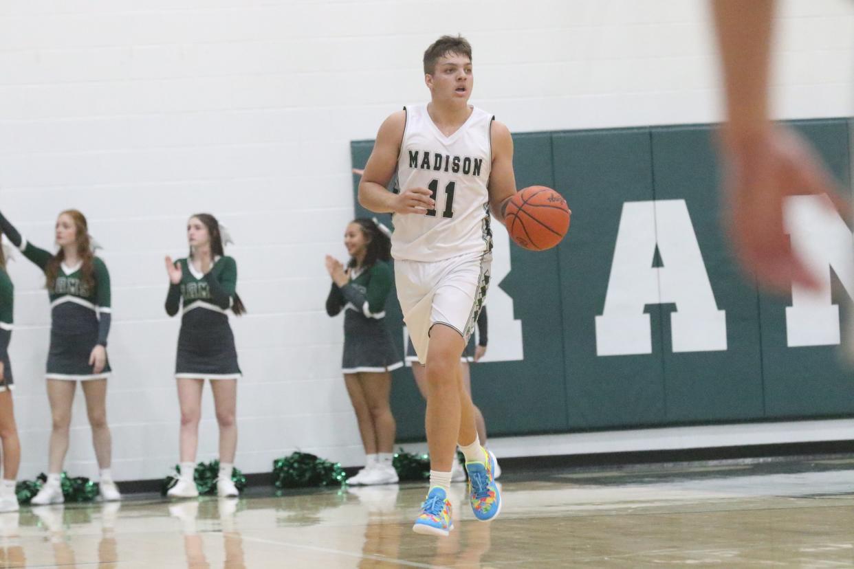 Madison senior Jayden Jeffries earned Division I All-Ohio honors for the second straight season as he was named second team by the Ohio Prep Sportswriters Association.