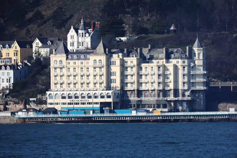 The magnificent-looking Grand Hotel in Llandudno is still fondly remembered by residents who remain eternally optimistic it will one day be returned to its heyday